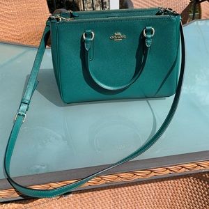 Coach top handle bag